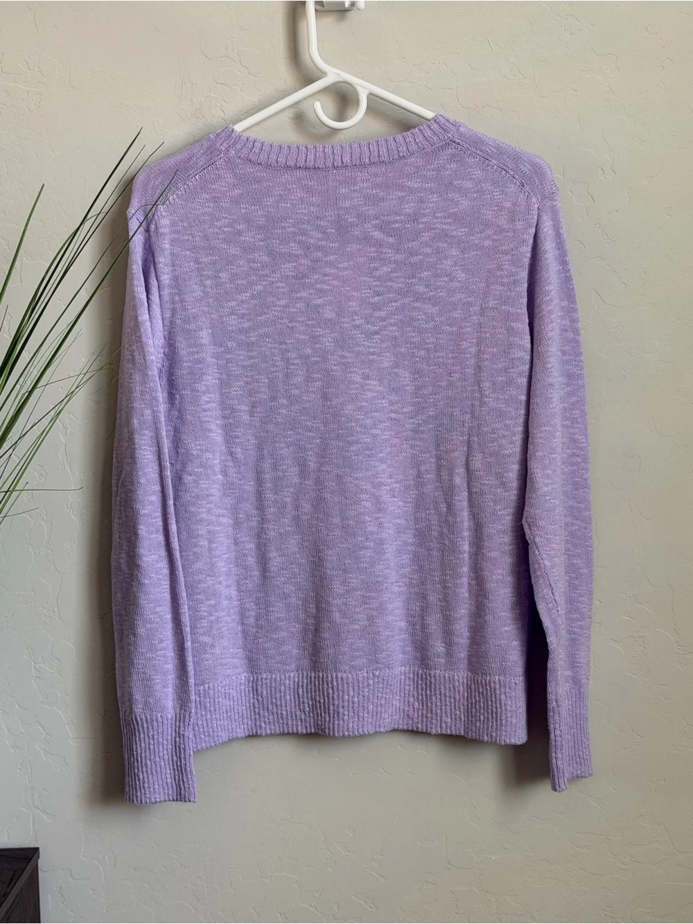 J.Crew Factory Lightweight Crewneck Sweater Lavender Heather Size Small NWT
